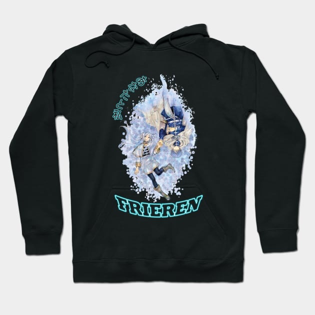 Frieren and Himmel Hoodie by Vhitostore